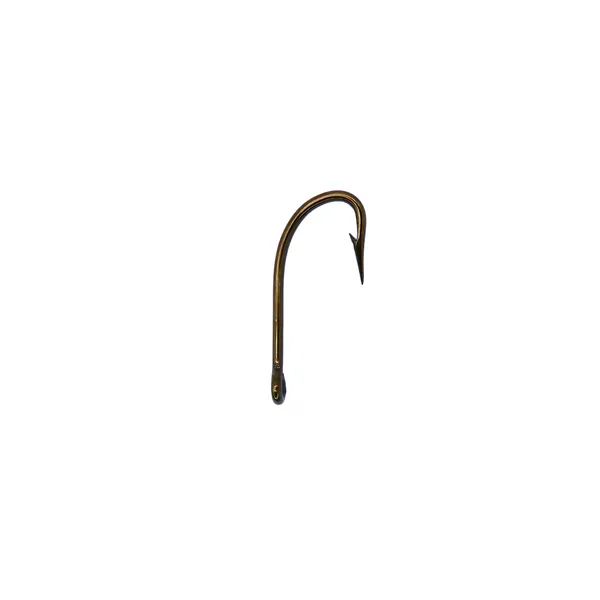 Anzuelo de Pesca Acero Bronceado Invertido 3467 Nº 1/0 Sheepshead Hooks Mustad 100 Unds